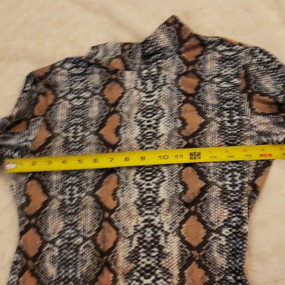 Python Maxi Mini Dress - Picture 6 of 6